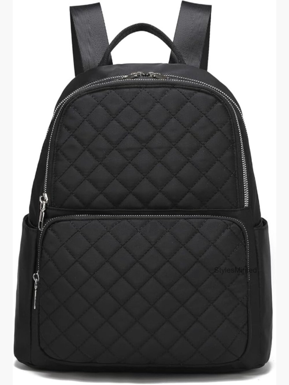 Women's Nylon Travel Backpack, Large Daypack with Multiple Pockets - Picture 1 of 7